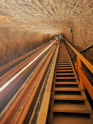Hallein Salzwelten - Mine Slide