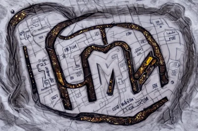Map of a Gold Mine
