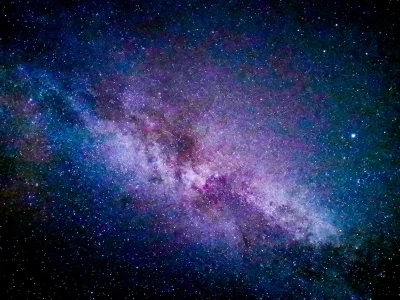 Long-Exposure Smartphone Shot of the Milky-Way